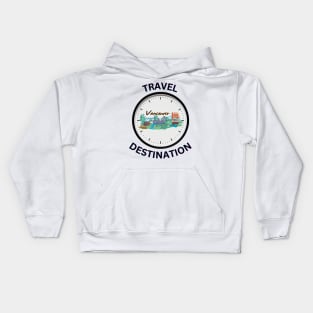 Travel to Vancouver Kids Hoodie